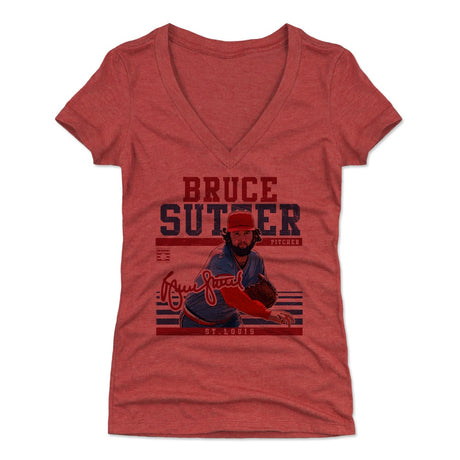 Bruce Sutter Women's V-Neck T-Shirt | 500 LEVEL
