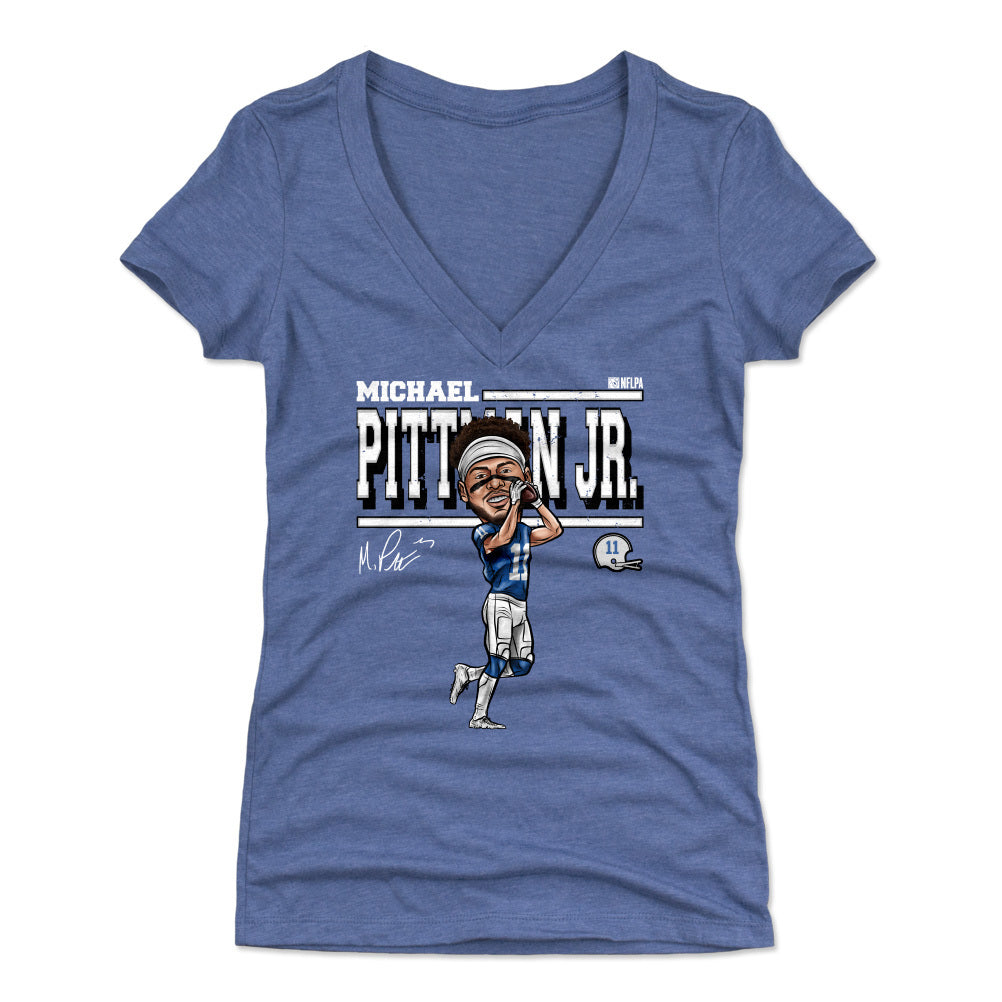 Michael Pittman Jr. Women&#39;s V-Neck T-Shirt | 500 LEVEL