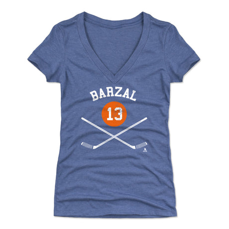 Mathew Barzal Women's V-Neck T-Shirt | 500 LEVEL