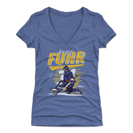 Grant Fuhr Women's V-Neck T-Shirt | 500 LEVEL