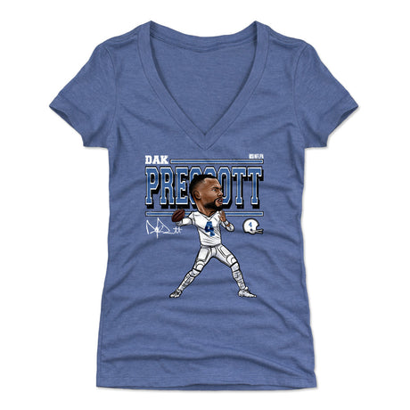 Dak Prescott Women's V-Neck T-Shirt | 500 LEVEL