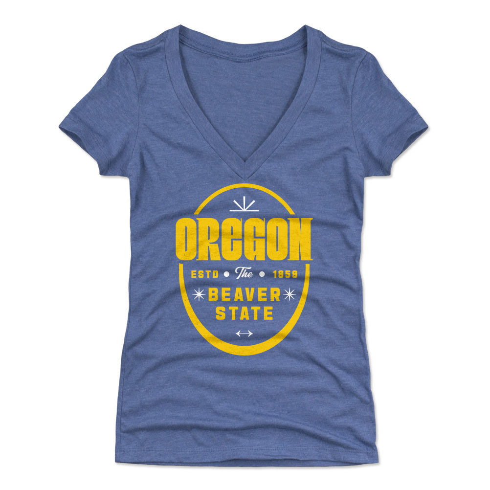 Oregon Women's V-Neck T-Shirt | 500 LEVEL