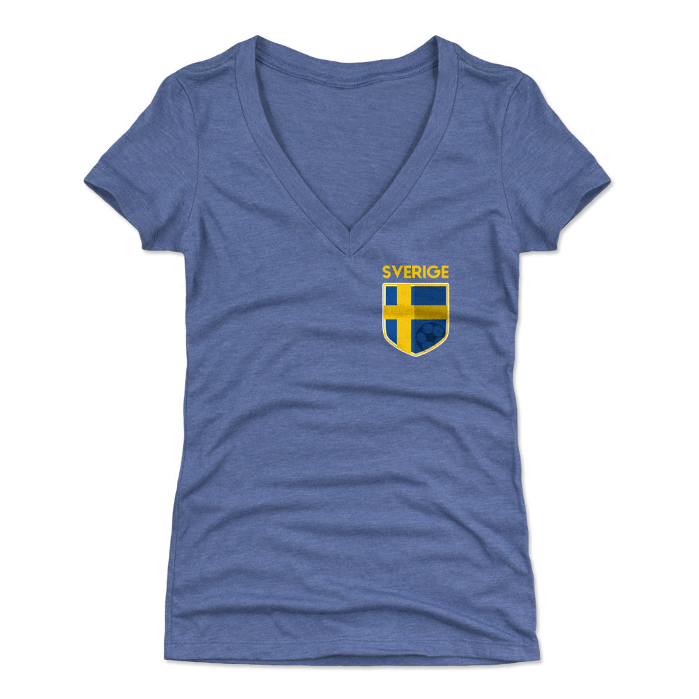 Sweden Women&#39;s V-Neck T-Shirt | 500 LEVEL
