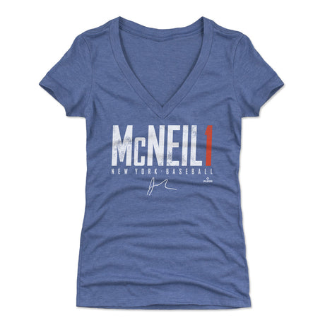 Jeff McNeil Women's V-Neck T-Shirt | 500 LEVEL