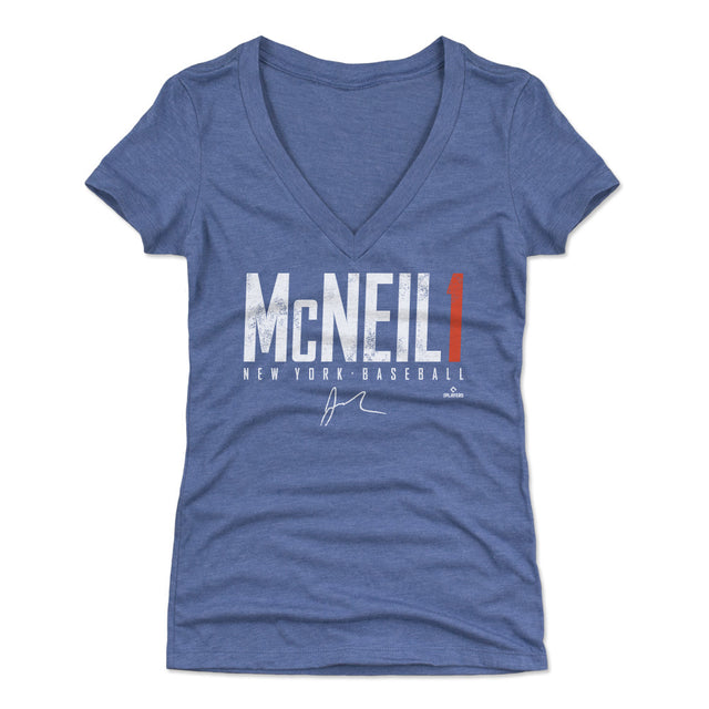 Jeff McNeil Women's V-Neck T-Shirt | 500 LEVEL