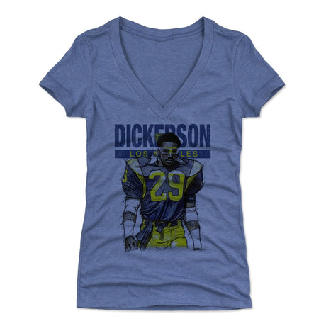 Eric Dickerson Women's V-Neck T-Shirt | 500 LEVEL