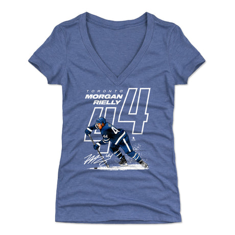 Morgan Rielly Women's V-Neck T-Shirt | 500 LEVEL