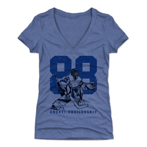 Andrei Vasilevskiy Women's V-Neck T-Shirt | 500 LEVEL
