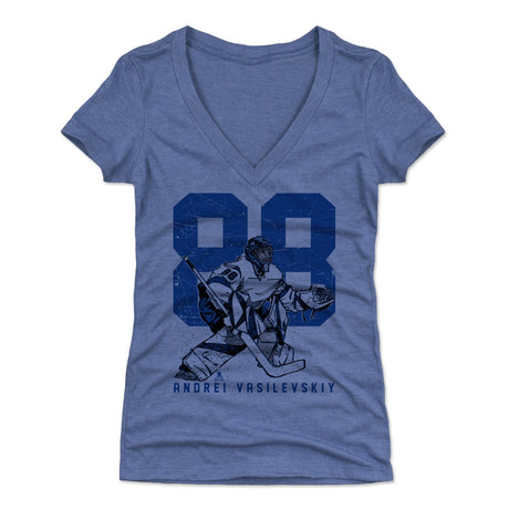 Andrei Vasilevskiy Women's V-Neck T-Shirt | 500 LEVEL