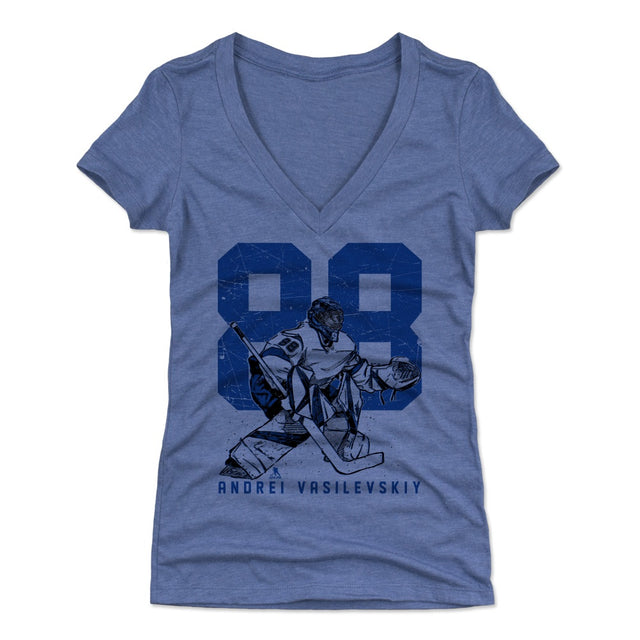 Andrei Vasilevskiy Women's V-Neck T-Shirt | 500 LEVEL