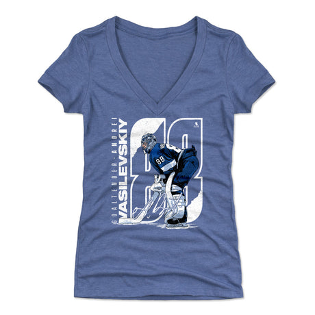 Andrei Vasilevskiy Women's V-Neck T-Shirt | 500 LEVEL