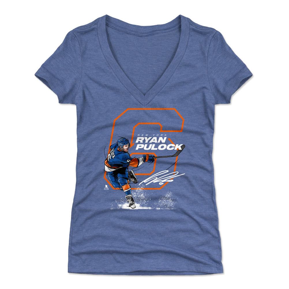 Ryan Pulock Women&#39;s V-Neck T-Shirt | 500 LEVEL