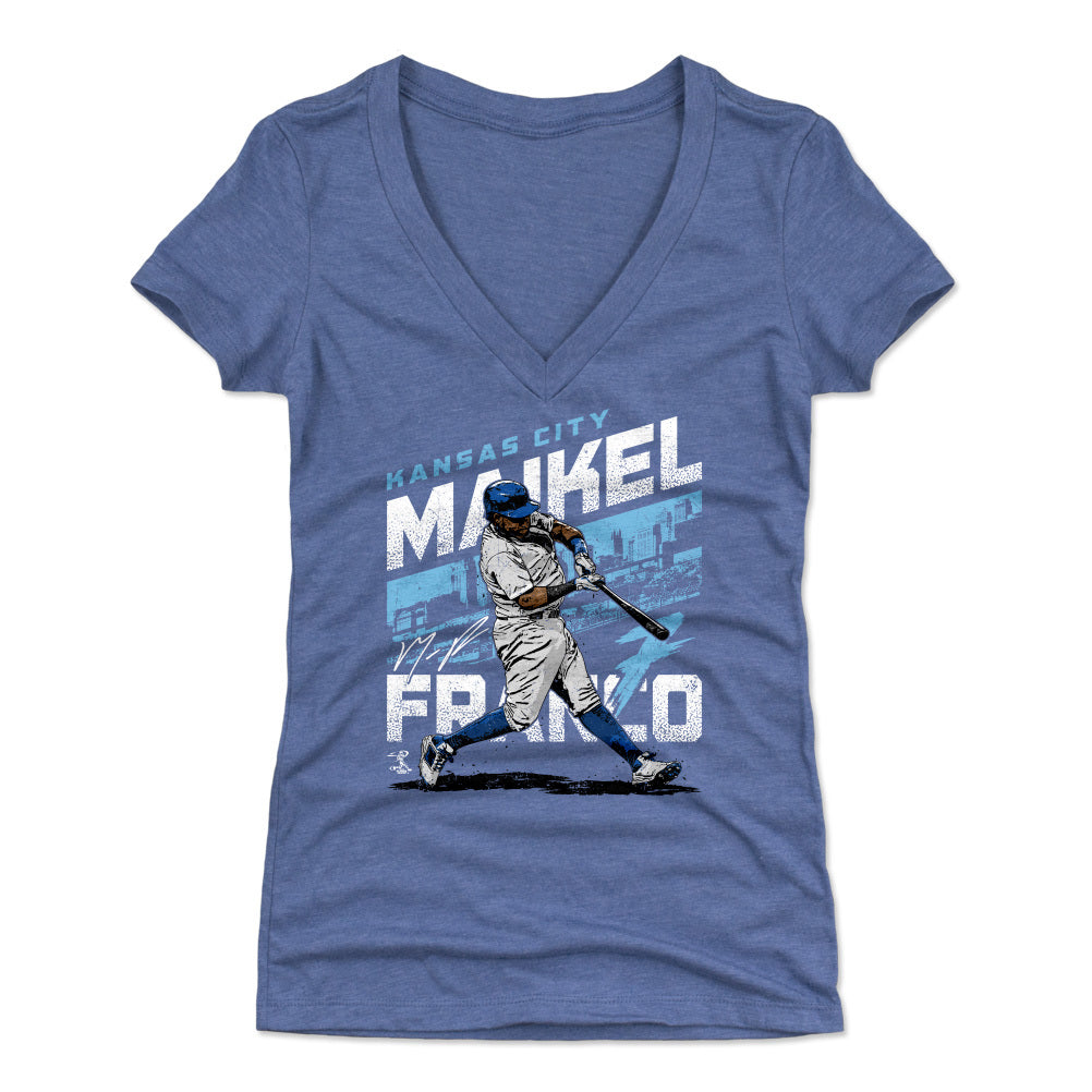 Maikel Franco Women&#39;s V-Neck T-Shirt | 500 LEVEL