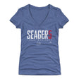 Corey Seager Women's V-Neck T-Shirt | 500 LEVEL