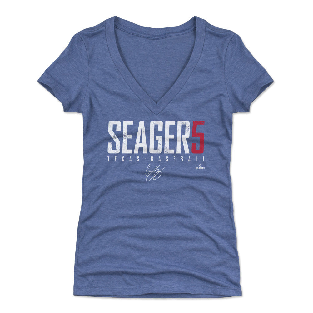 Corey Seager Women&#39;s V-Neck T-Shirt | 500 LEVEL