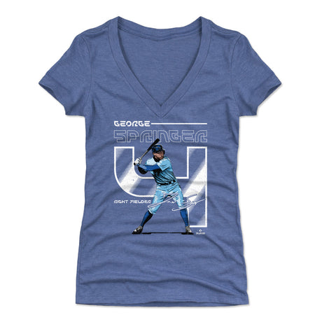 George Springer Women's V-Neck T-Shirt | 500 LEVEL