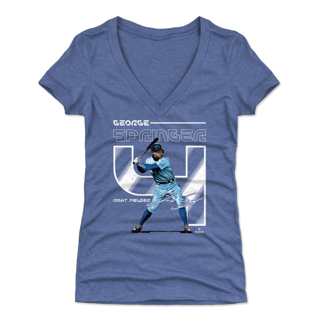 George Springer Women's V-Neck T-Shirt | 500 LEVEL
