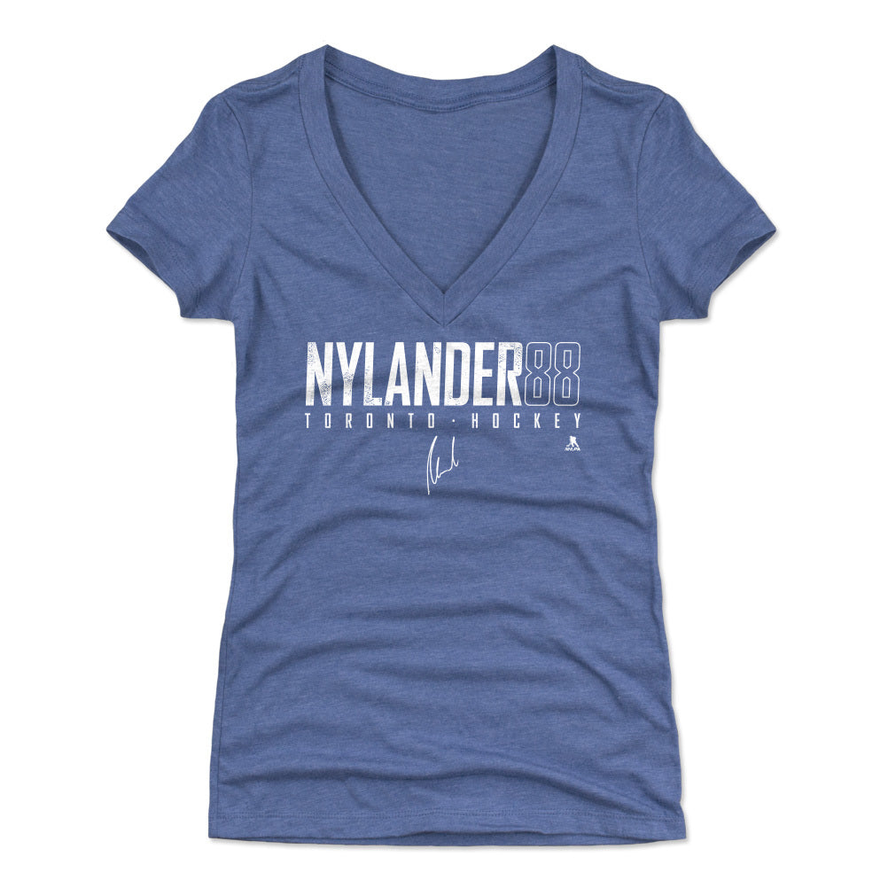 William Nylander Women's V-Neck T-Shirt | 500 LEVEL