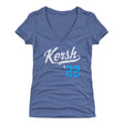 Clayton Kershaw Women's V-Neck T-Shirt | 500 LEVEL
