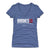 Austin Barnes Women's V-Neck T-Shirt | 500 LEVEL