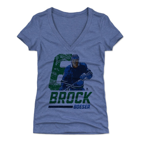 Brock Boeser Women's V-Neck T-Shirt | 500 LEVEL