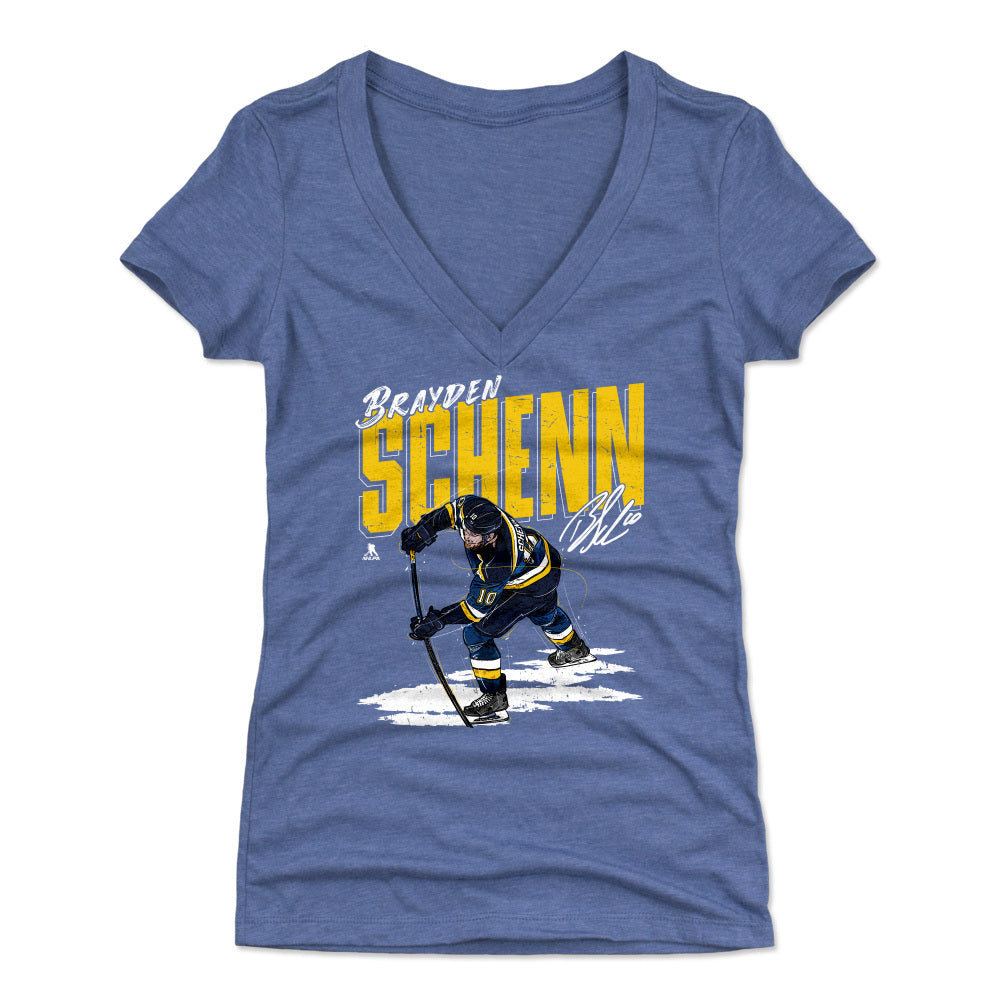 Brayden Schenn Women&#39;s V-Neck T-Shirt | 500 LEVEL