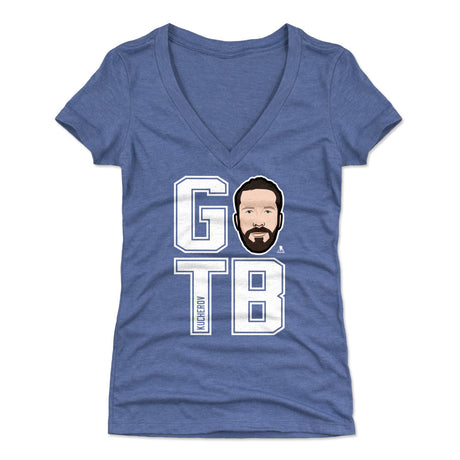 Nikita Kucherov Women's V-Neck T-Shirt | 500 LEVEL