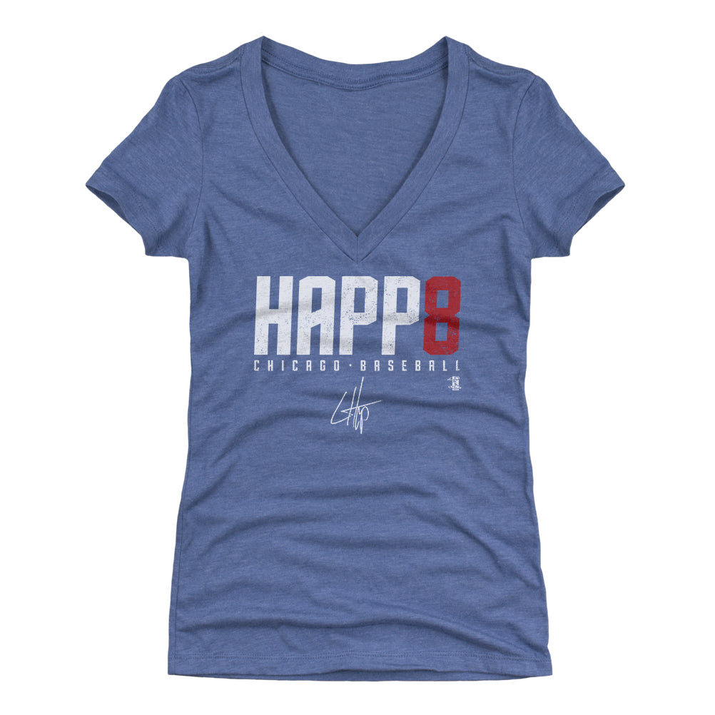 Ian Happ Women's V-Neck T-Shirt | 500 LEVEL