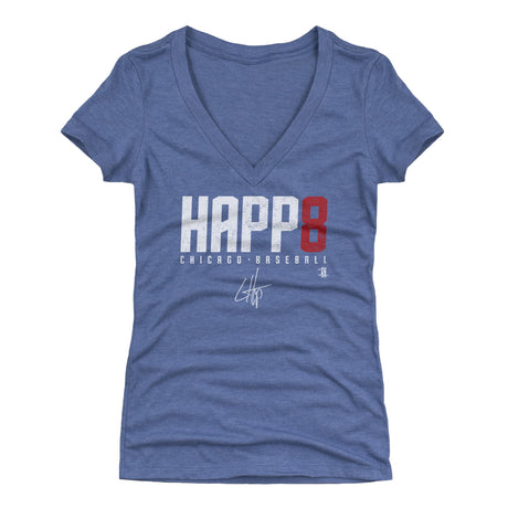 Ian Happ Women's V-Neck T-Shirt | 500 LEVEL