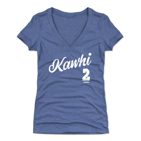 Kawhi Leonard Women's V-Neck T-Shirt | 500 LEVEL
