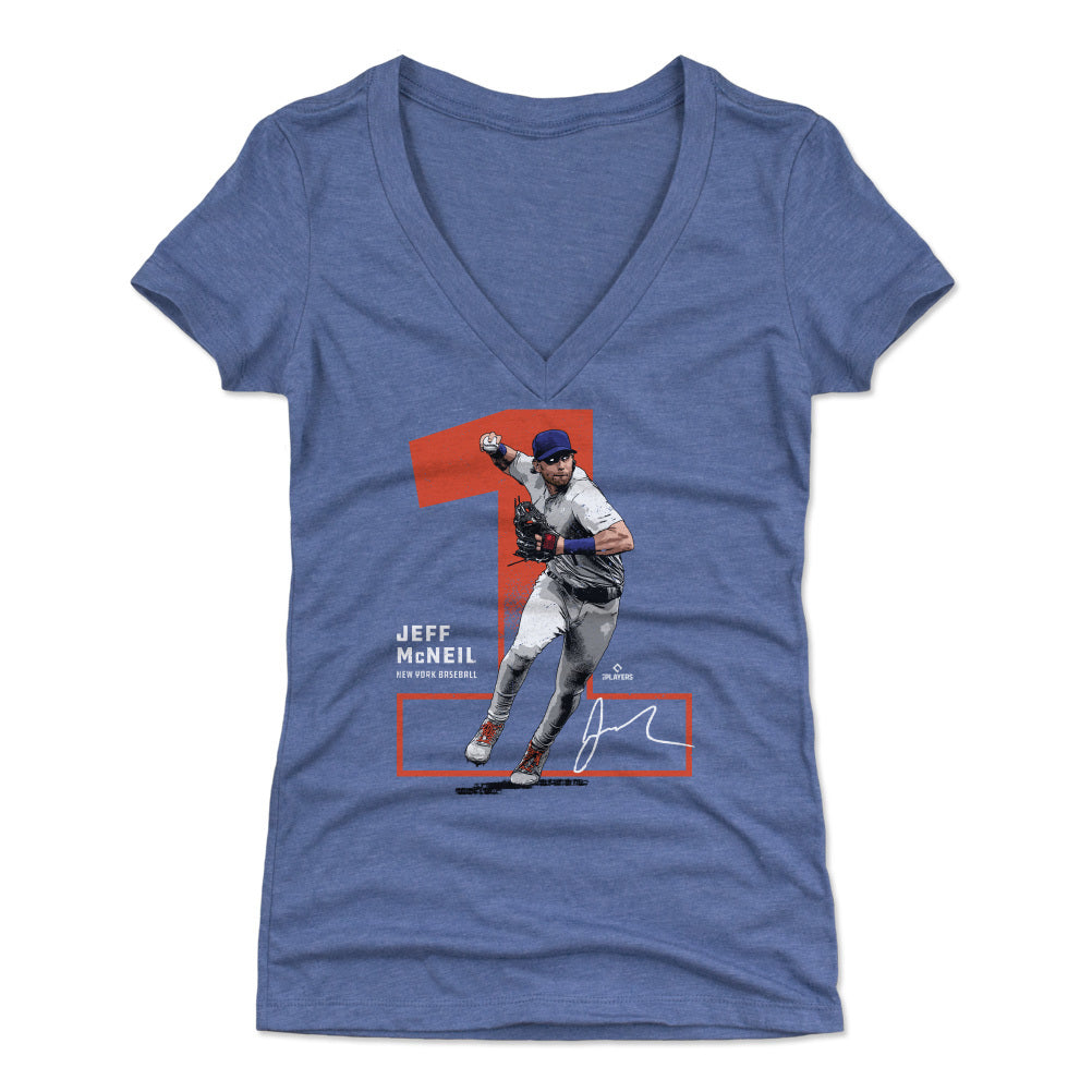 Jeff McNeil Women's V-Neck T-Shirt | 500 LEVEL
