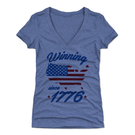 USA Women's V-Neck T-Shirt | 500 LEVEL