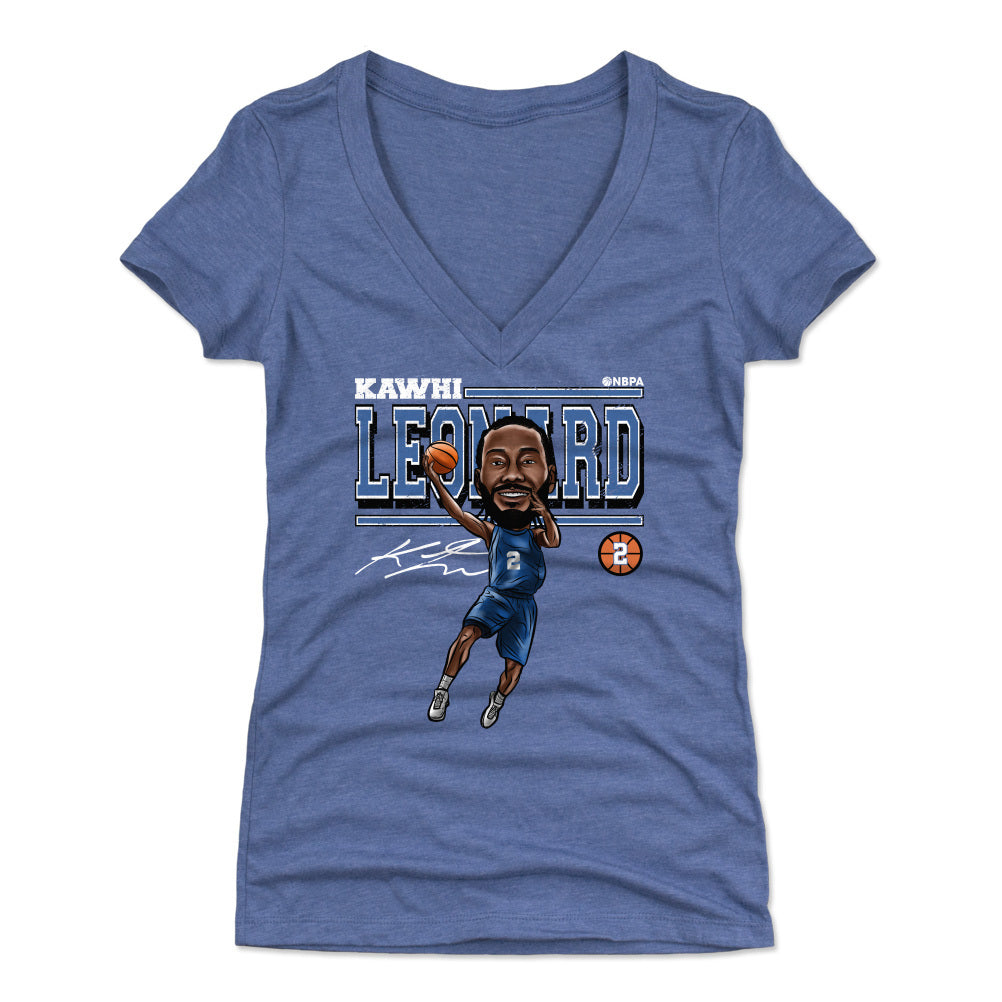 Kawhi Leonard Women's V-Neck T-Shirt | 500 LEVEL
