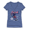 Brian Leetch Women's V-Neck T-Shirt | 500 LEVEL