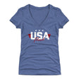 USA Women's V-Neck T-Shirt | 500 LEVEL