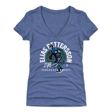 Elias Pettersson Women's V-Neck T-Shirt | 500 LEVEL