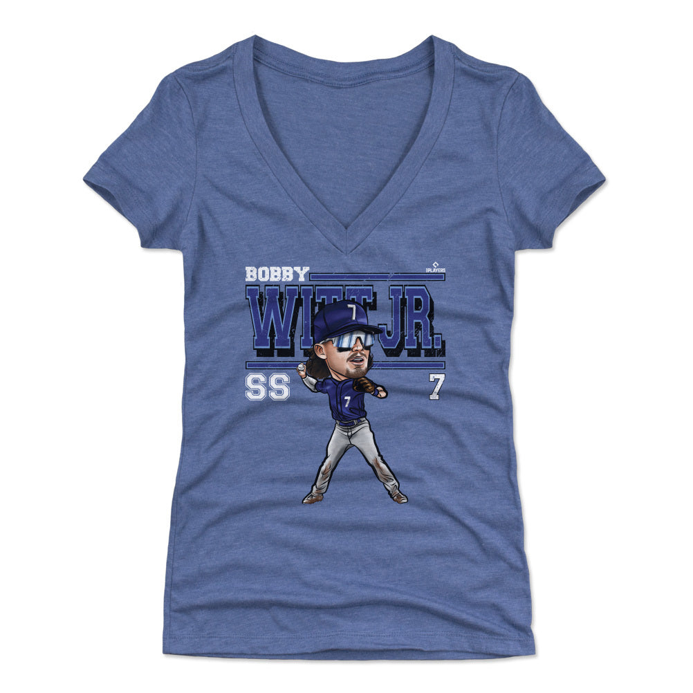Bobby Witt Jr. Women's V-Neck T-Shirt | 500 LEVEL
