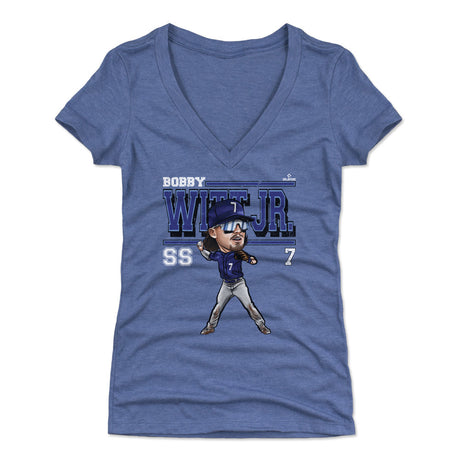 Bobby Witt Jr. Women's V-Neck T-Shirt | 500 LEVEL