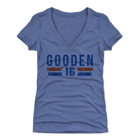Dwight Gooden Women's V-Neck T-Shirt | 500 LEVEL