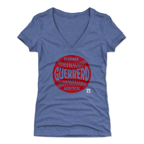 Vladimir Guerrero Women's V-Neck T-Shirt | 500 LEVEL