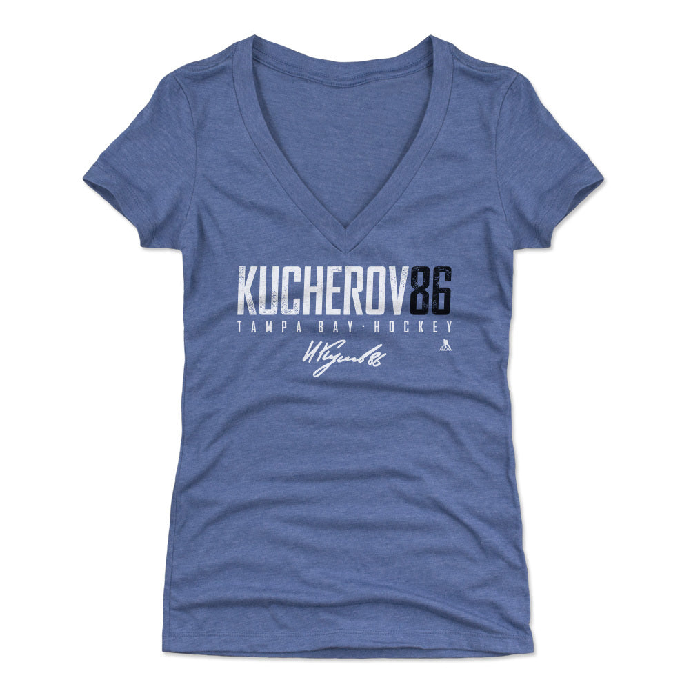 Nikita Kucherov Women's V-Neck T-Shirt | 500 LEVEL