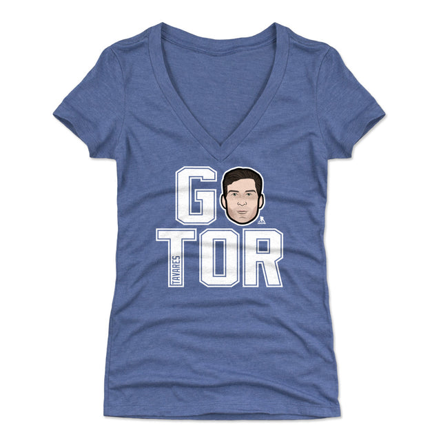 John Tavares Women's V-Neck T-Shirt | 500 LEVEL