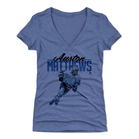 Auston Matthews Women's V-Neck T-Shirt | 500 LEVEL