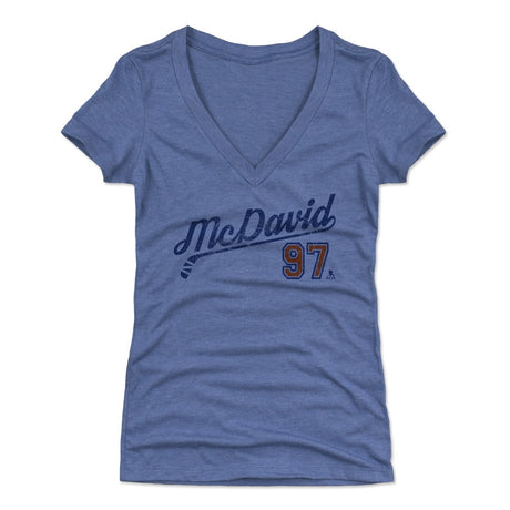 Connor McDavid Women's V-Neck T-Shirt | 500 LEVEL