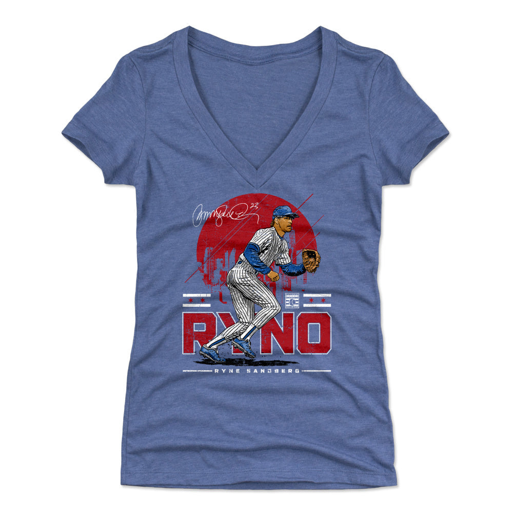 Ryne Sandberg Women's V-Neck T-Shirt | 500 LEVEL