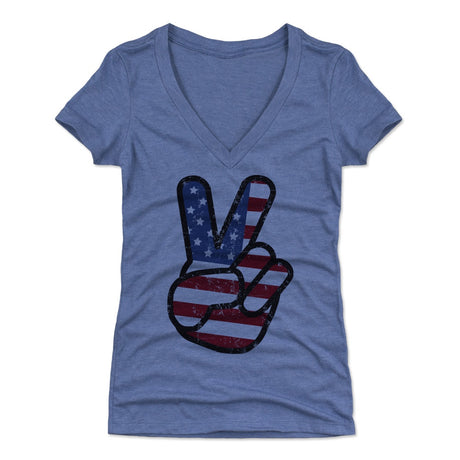 USA Women's V-Neck T-Shirt | 500 LEVEL