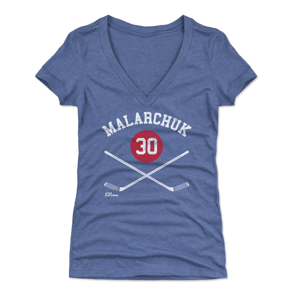 Clint Malarchuk Women's V-Neck T-Shirt | 500 LEVEL