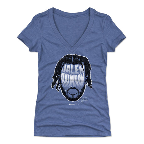 Jalen Brunson Women's V-Neck T-Shirt | 500 LEVEL