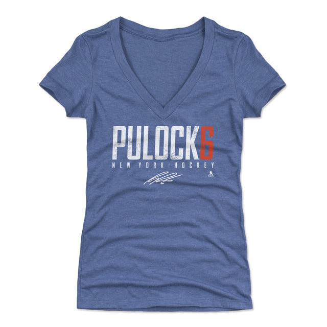 Ryan Pulock Women's V-Neck T-Shirt | 500 LEVEL