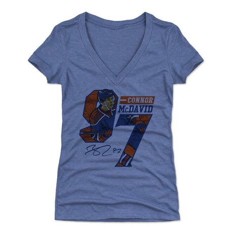 Connor McDavid Women's V-Neck T-Shirt | 500 LEVEL